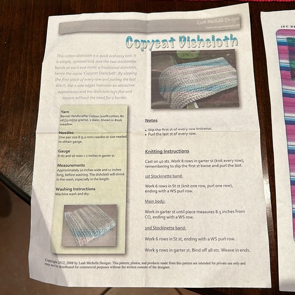 Circular knitting needles, miscellaneous knitting notions and patterns - Picture 6 of 10